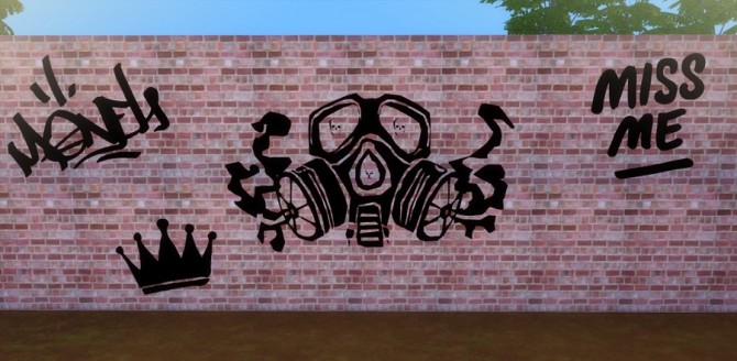 Sims 4 Graffiti at Descargas Sims