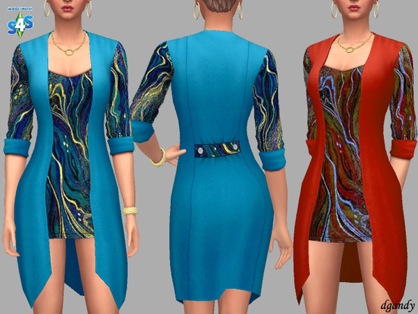 Sims 4 Abigail outfit by dgandy at TSR