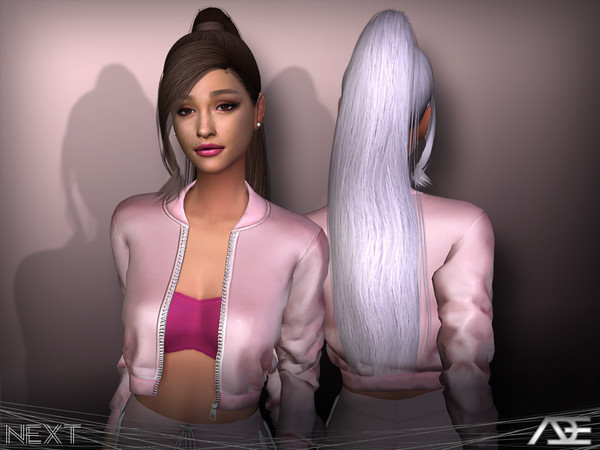 Sims 4 Next Hair Set by Ade Darma at TSR