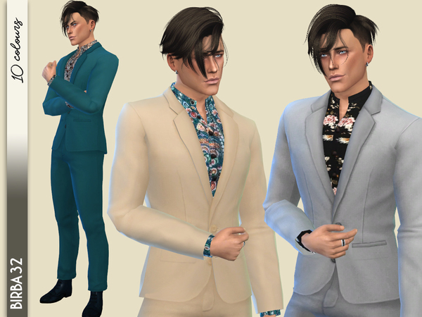 Sims 4 Vibrations suit II by Birba32 at TSR