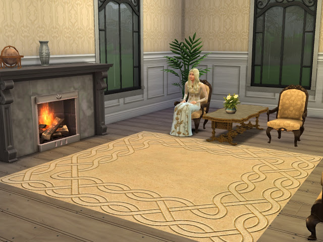 Sims 4 Celtic rugs at Mara45123