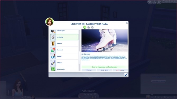 Sims 4 Ice Skating Career by xTheLittleCreator at Mod The Sims