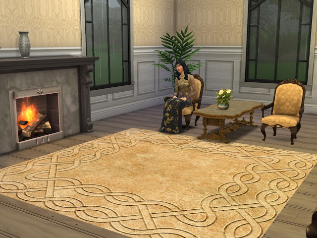 Sims 4 Celtic rugs at Mara45123