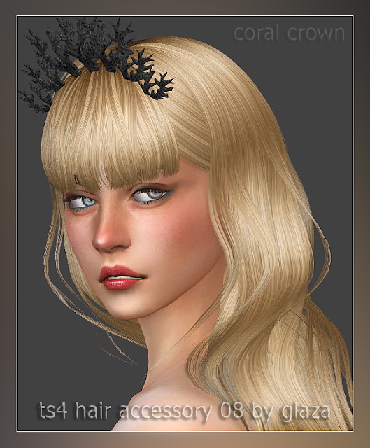 Sims 4 Hair accessory 08 at All by Glaza