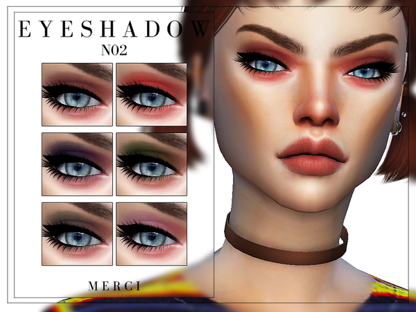 Sims 4 Eyeshadow N02 by Merci at TSR