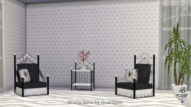 Sims 4 ORVILLE walls by Guardgian at Khany Sims