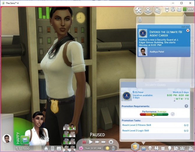 Sims 4 Ultimate FBI Agent Career by asiashamecca at Mod The Sims