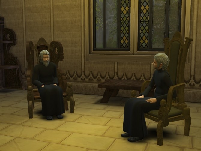 Sims 4 Monastic library at Mara45123
