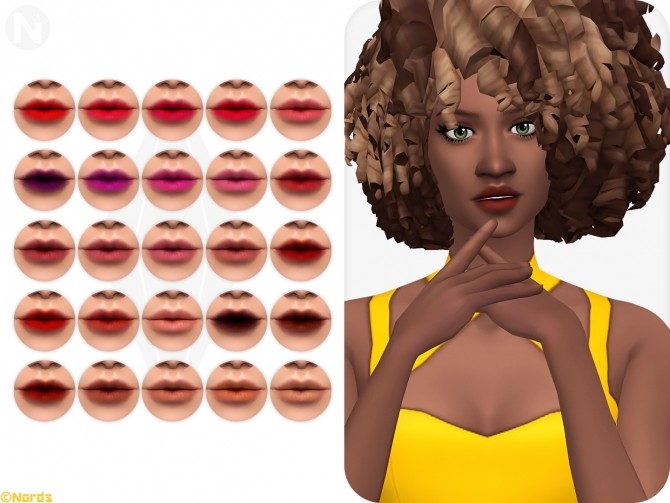 Sims 4 Tender Puff Lipstick at Nords Sims