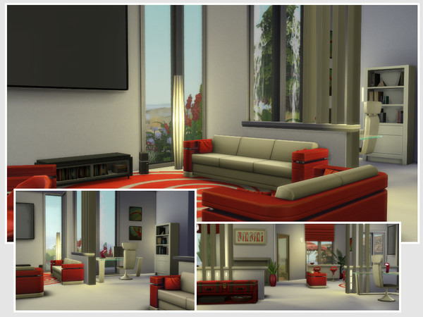 Sims 4 Villa Quell No CC by philo at TSR