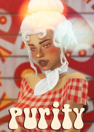 Simlotus‘s purity hair recolours at cowplant-pizza