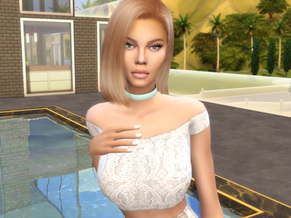 Sims 4 Lora Crump by divaka45 at TSR