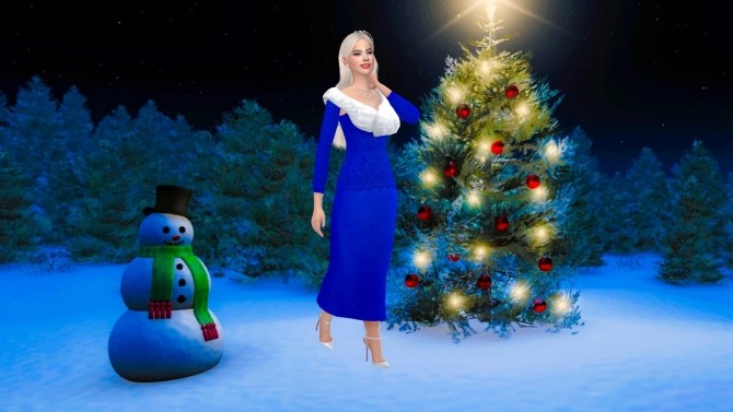 Sims 4 Winter Wonderland CAS Backgrounds at Katverse