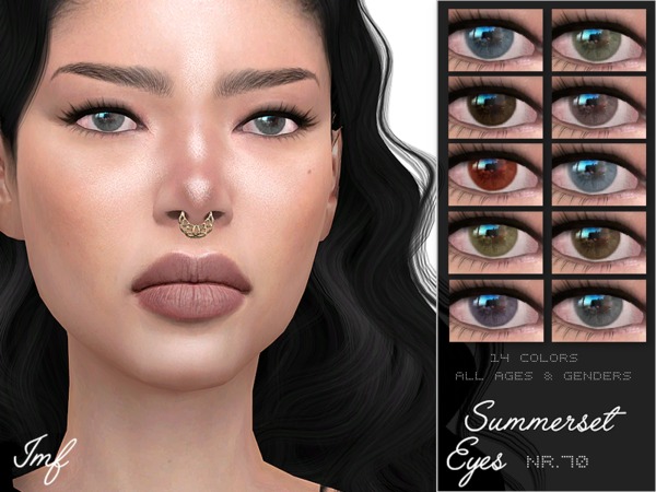 Sims 4 IMF Summerset Eyes N.70 by IzzieMcFire at TSR