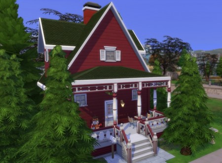 Christmas Cabin by bonensjaak at Mod The Sims