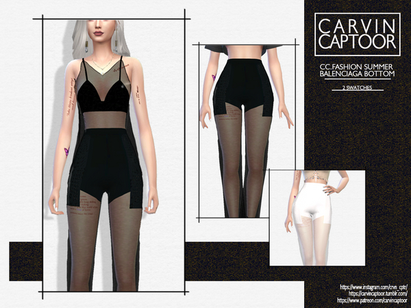 Sims 4 Fashion summer bottom by carvin captoor at TSR