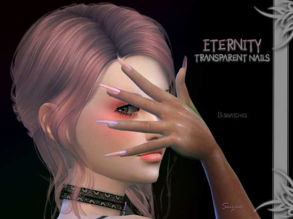 Sims 4 Eternity Nails by Suzue at TSR
