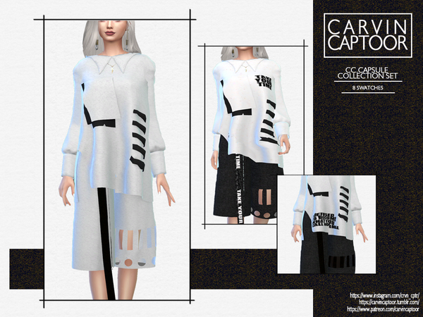 Sims 4 Capsule Collection Set by carvin captoor at TSR