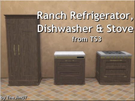 Ranch Appliances from TS3 by TheJim07 at Mod The Sims