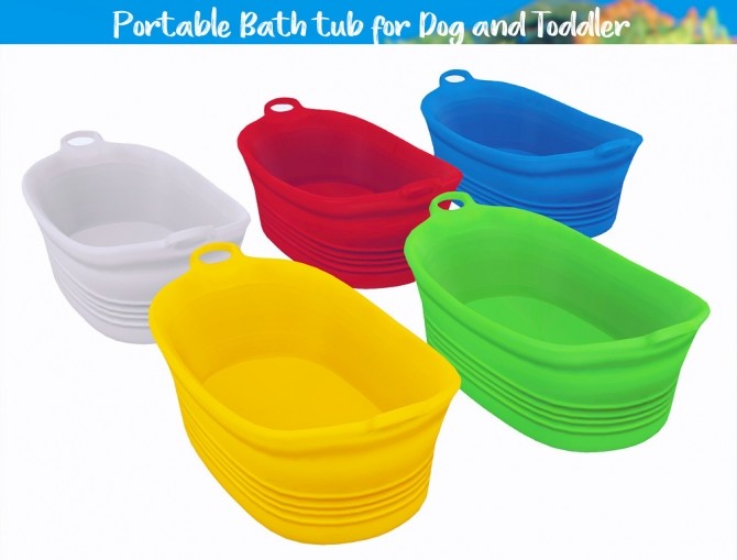 Portable Bathtub For Dog And Toddler At, Portable Bathtub For Toddlers