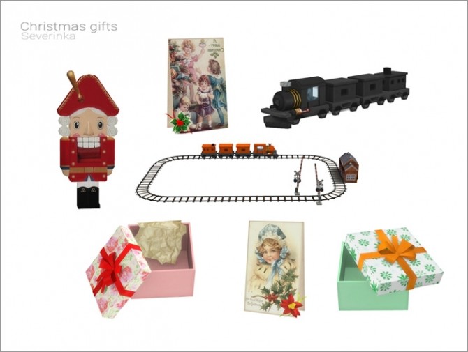 Sims 4 Christmas gifts by Severinka at TSR