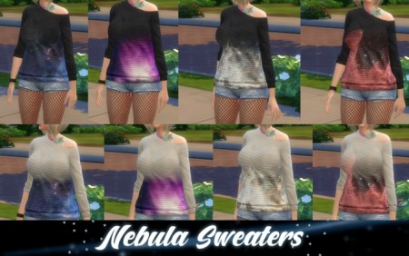 Nebula Sweaters by artystanks at Mod The Sims