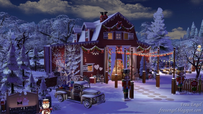 Christmas Wedding venue at Frau Engel » Sims 4 Updates