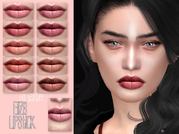 Sims 4 IMF Eliza Lipstick N.136 by IzzieMcFire at TSR