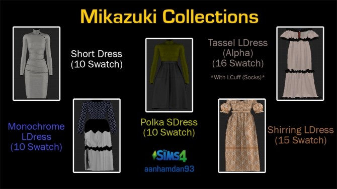 Sims 4 Mikazuki Collections at Aan Hamdan Simmer93