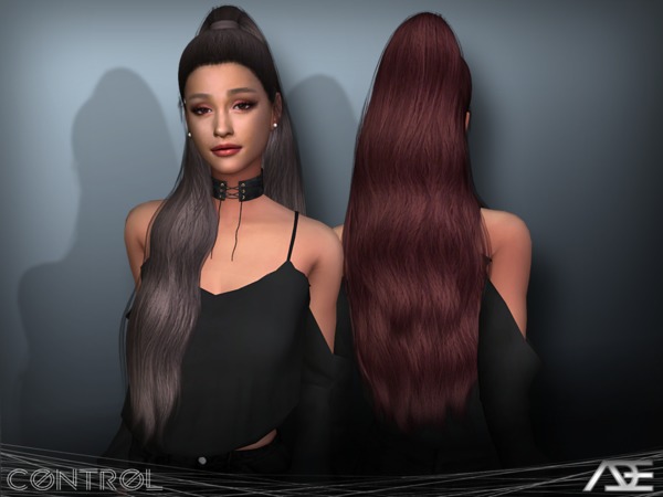 Sims 4 Control Hair Set by Ade Darma at TSR
