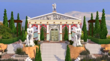Temple of Simsikos by Auwburn at Mod The Sims