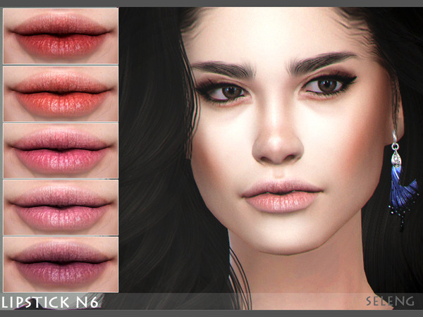 Sims 4 Lipstick N6 by Seleng at TSR