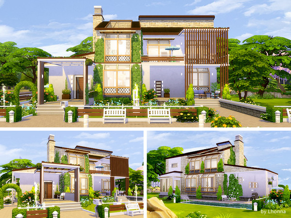 Sims 4 New Life house by Lhonna at TSR