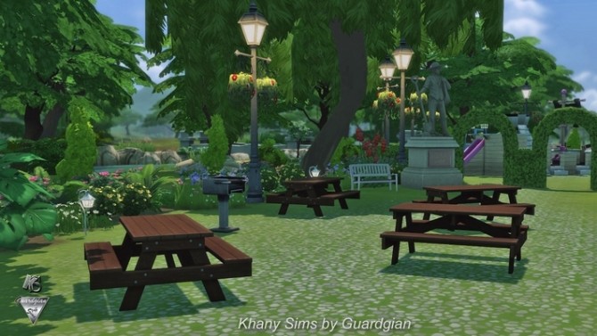 Sims 4 Les Bosquets National park by Guardgian at Khany Sims