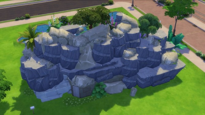 Sims 4 Nightingale Waterfall by Oo NURSE oO at Mod The Sims