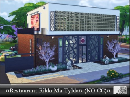 Restaurant RikkuMa Tylda by tsukasa31 at Mod The Sims