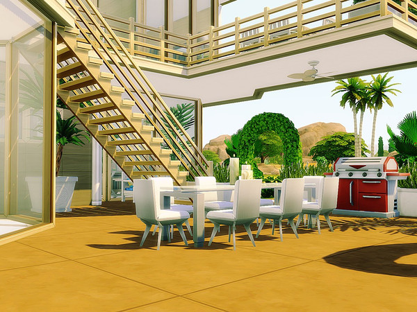 Sims 4 Oasis Estate 4 by MychQQQ at TSR