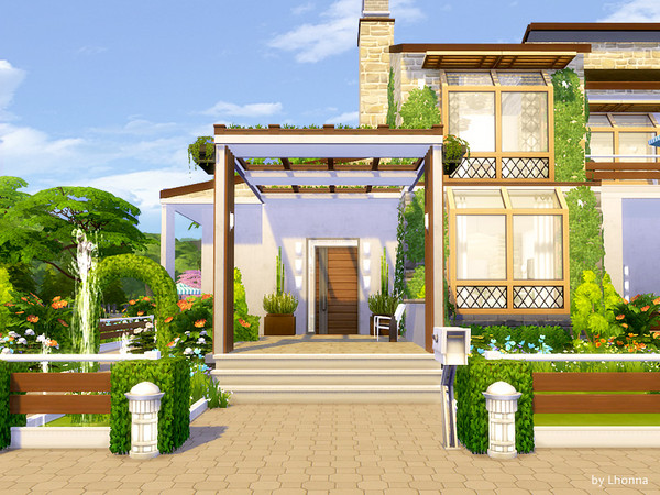 Sims 4 New Life house by Lhonna at TSR