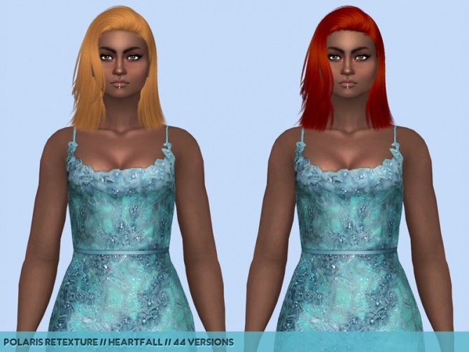 Sims 4 Hair retextures part 2 at Heartfall