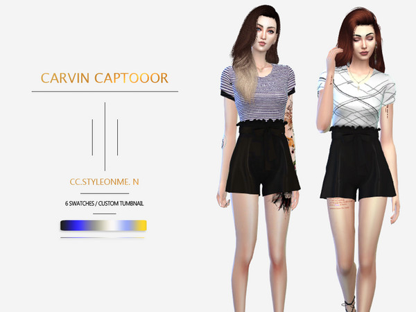 Sims 4 Styleonme. N outfit by carvin captoor at TSR