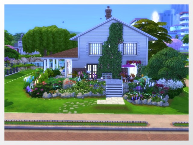 Sims 4 Family House by Oldbox at All 4 Sims