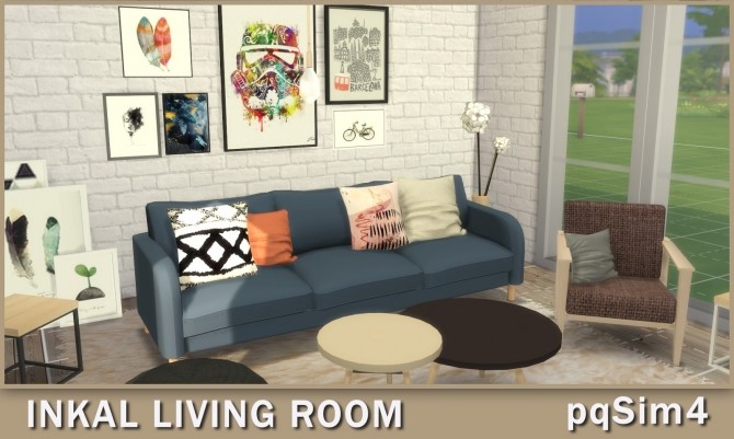 Sims 4 Inkal Living Room at pqSims4