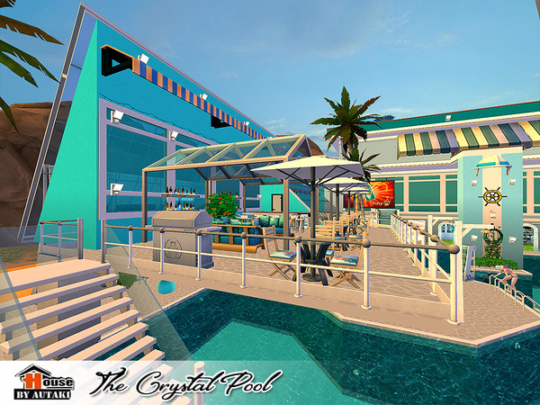 Sims 4 The Crystal Pool by autaki at TSR