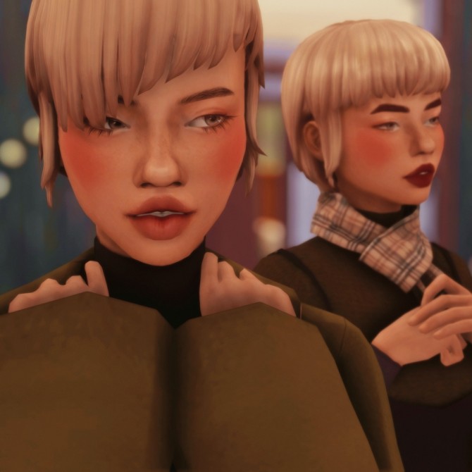 Sims 4 Saurussims‘ jackie and jacqueline hair recolours at cowplant pizza
