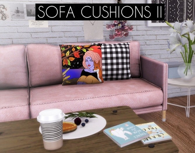 Sims 4 Sofa Cushions II at Descargas Sims
