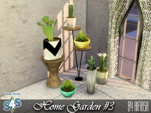 Sims 4 Home Garden #3 at Aifirsa