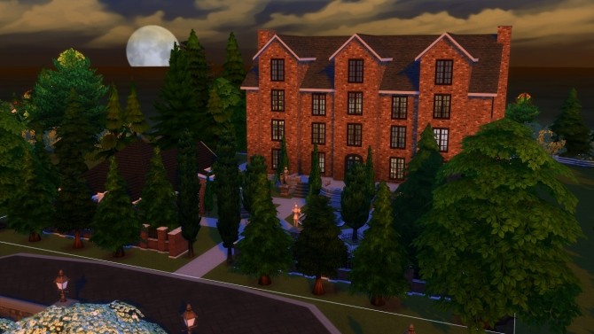 Sims 4 The Riddles house from Harry Potter Version 1 by iSandor at Mod The Sims