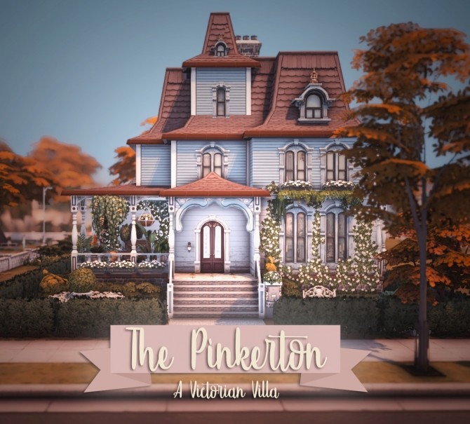 Sims 4 The Pinkerton Villa at Miss Ruby Bird