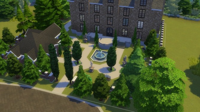 Sims 4 The Riddles house from Harry Potter Version 1 by iSandor at Mod The Sims