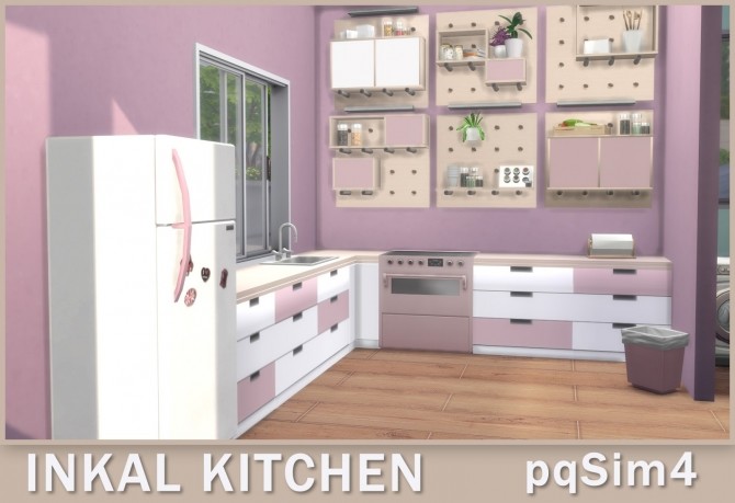 Sims 4 Inkal Kitchen at pqSims4